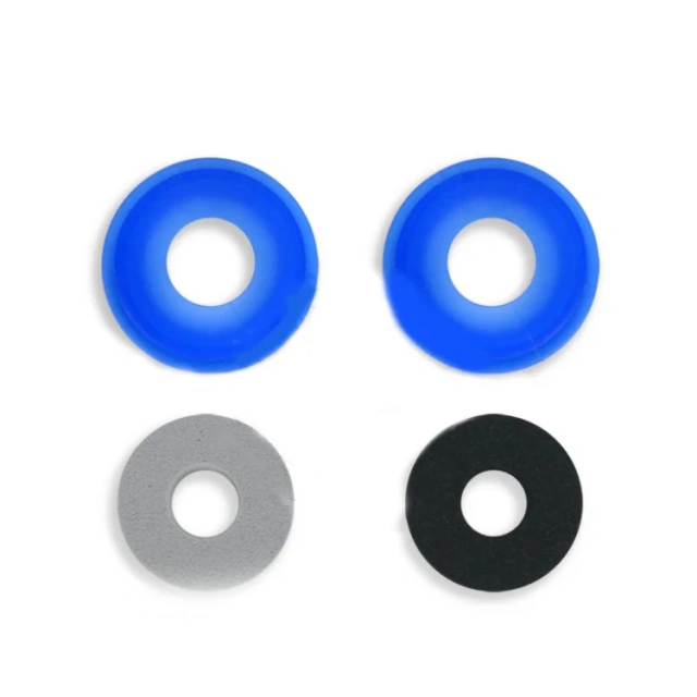 4x Aim Assist Thumbstick Rings Protective Joystick for Xbox One/Series X/S/PS5/PS4 Controller Joystick Sponge and Silicone Rings