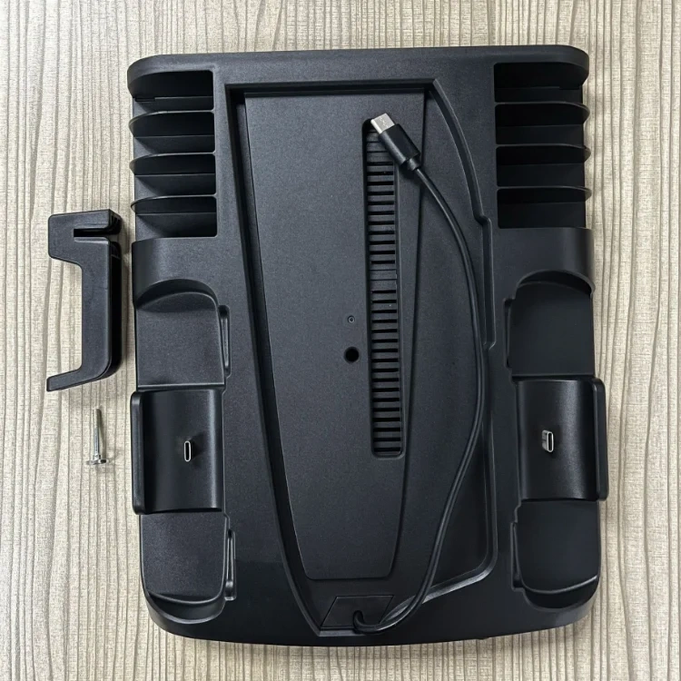 Charging Charger Dock Station Stand + Cooling Fan for PS5 Slim Console & Controllers Storage Stand Holder Charger Base