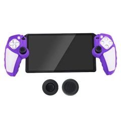 Anti-Slip Silicone Cover Skin Protective Case for Play station For PS5 Portal Console Case With Thumb Grips