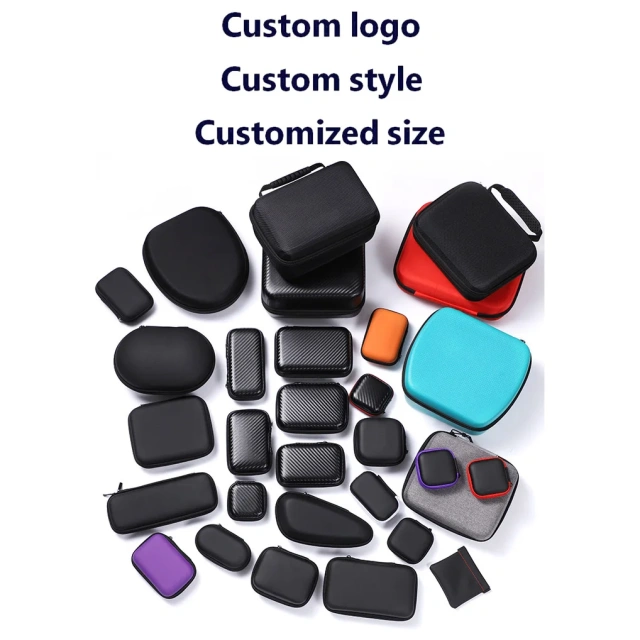 Trending Customized Logo Style Size Portable EVA Travel Storage Case For PlayStation 4 5 Controller Carry Bag For Ps5 Eva Bag