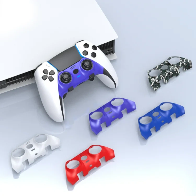 Controller Case Stripes Face Cover Faceplate Accessories For PS5 Edge Game Controller Shell Case Cover
