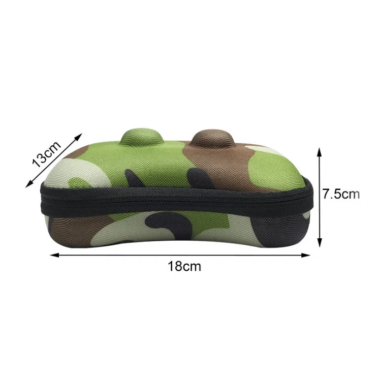 Camouflage Portable Travel Case Eva Storage Bag for PS5 Controller Case Protective Carrying Bag