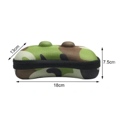 Camouflage Portable Travel Case Eva Storage Bag for PS5 Controller Case Protective Carrying Bag