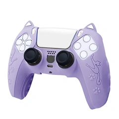 Cat ear Silicone Controller Protective Case Cover for PS5 Controller Skin Cover Silicon Case