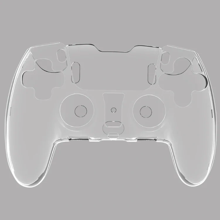 4colors Ultra-Thin PC Crystal Case For PS5 Edge Controller Sleeve Clear Protective Cover Case