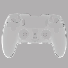 4colors Ultra-Thin PC Crystal Case For PS5 Edge Controller Sleeve Clear Protective Cover Case