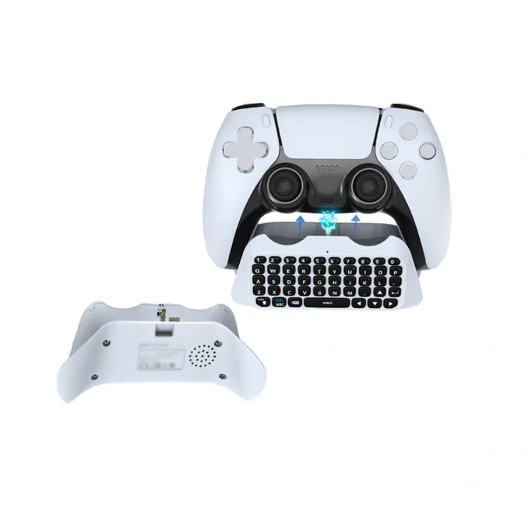 Wireless Chatpad Message Keyboard for PS5 Controller Gamepad Wireless Keyboard