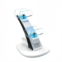 Vertical Charger Stand Dual Charging Dock Station for PS5 Wireless Controller Charging Dock