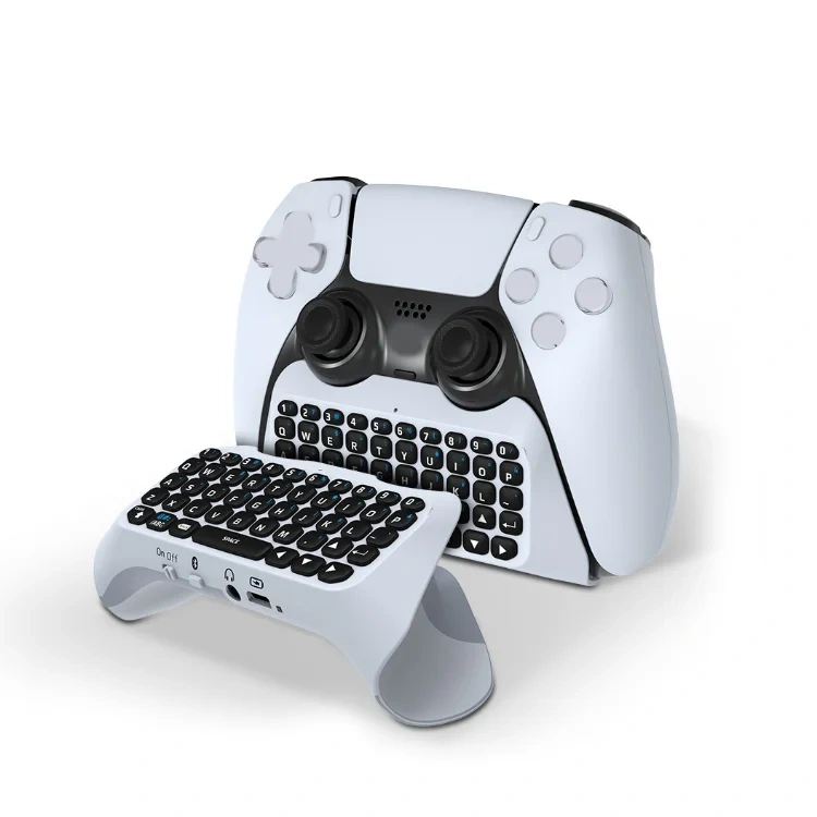Wireless Chatpad Message Keyboard for PS5 Controller Gamepad Wireless Keyboard