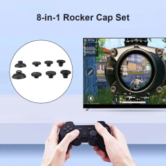 Thumb Stick Grip For PS5 Controller Detachable 8 in 1 Pack Joystick For Playstation 4 5 PS4 Slim Pro