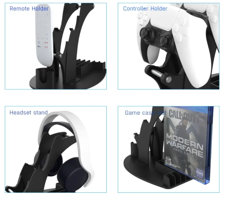 For Xbox for PS5 for PS4 for Switch game accessories universal handle bracket game disc storage rack remote control bracket