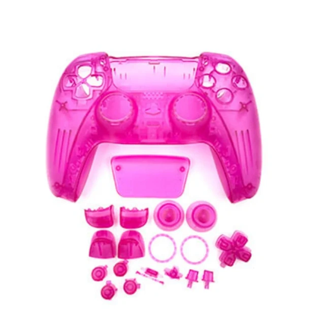 Hot Sell Controller Transparent Full Shell for PS5 Controller Case Housing Shell Cover Full Set Replace Parts