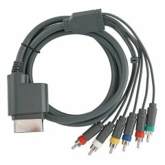 Composite Av Cable Cord For Wii/wii u/ps2/ps3/ps5/xbox 360 Slim Hd Tv Av Rca Component Cable