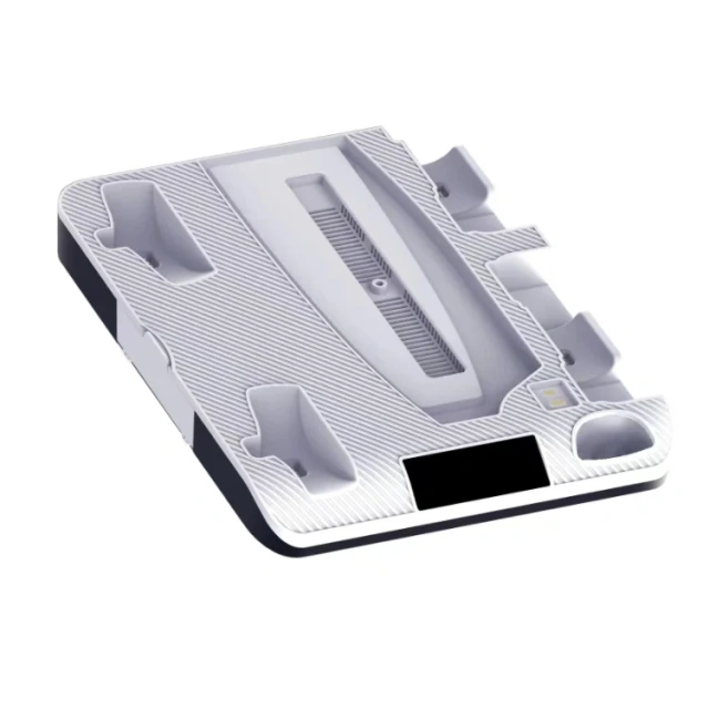 Horizontal Disk Headphone Controller Storage for PS5 Console PSVR2 Base Holder Cooling Stand