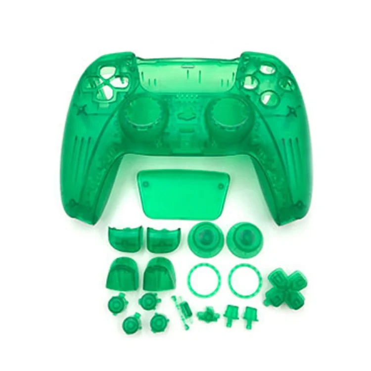 Hot Sell Controller Transparent Full Shell for PS5 Controller Case Housing Shell Cover Full Set Replace Parts