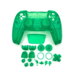 Hot Sell Controller Transparent Full Shell for PS5 Controller Case Housing Shell Cover Full Set Replace Parts