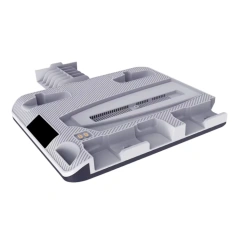 Horizontal Disk Headphone Controller Storage for PS5 Console PSVR2 Base Holder Cooling Stand