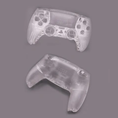 Transparent Shell Buttons Thumbstick Replacement for PS5 Controller DIY Shell Buttons Thumb Grips Protective Joystick Cap