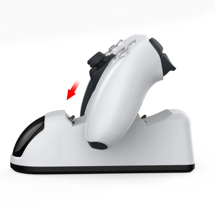 Wireless Game Controller LED Dual Charger Station Stand For PS5 Controller Charging Dock Station