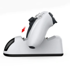 Wireless Game Controller LED Dual Charger Station Stand For PS5 Controller Charging Dock Station