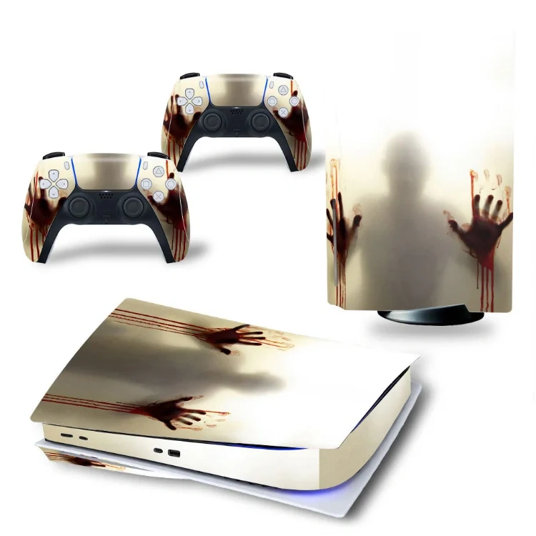 PS5 Console Controller Protective Sticker Skin for PS5 Games Controller Cover Skin Stickers