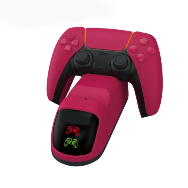 Wireless Game Controller LED Dual Charger Station Stand For PS5 Controller Charging Dock Station