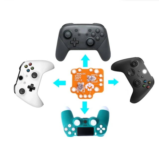 Drift Analog stick Fix Mod For PS5 for PS4 for Xbox One Controller Parts FPC Regulator PCB Analog stick Board
