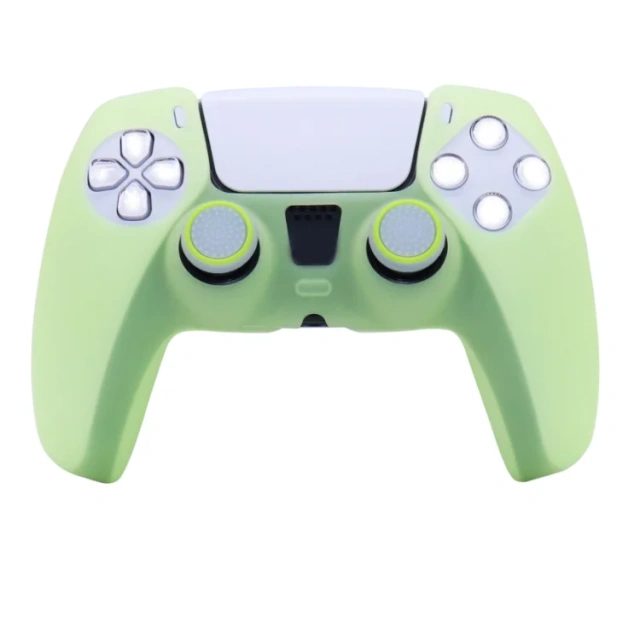 for Ps5 Play station Gamepad Silicon Sleeve Solid Color Luminous Protective Case For PS5 Game Controller Silicone Cover Case