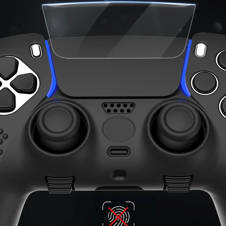 Soft Silicone Case Protective Skin Button Analog Set for PS5 Elite Wireless DualSense Edge Controller Covers