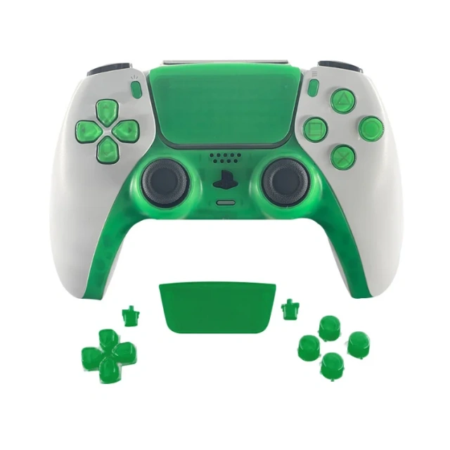 Replacement Controller Trim Faceplate Shell & ABXY Buttons Set Touch Pad For PS5 Controller