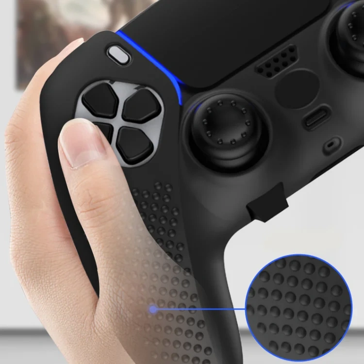 Soft Silicone Case Protective Skin Button Analog Set for PS5 Elite Wireless DualSense Edge Controller Covers