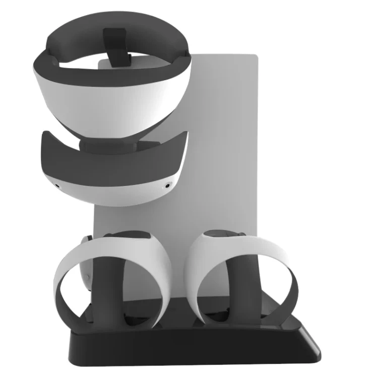 Storage Headset Charger Multifunctional Cooling Charging Dock For PSVR2/PS5 Console Cooling Controller Charging Station
