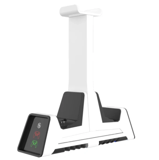 Universal Charger Station & Headphone Holding for PS5 Controllers Charging Dock for XBOX series S X/PS5/PS4/Switch pro