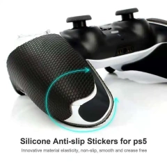 Game Accessories Non-Slip Grip Sticker for PS5 Controller Newest Design Silicone Anti-slip Rubber Handle Grips Sticker