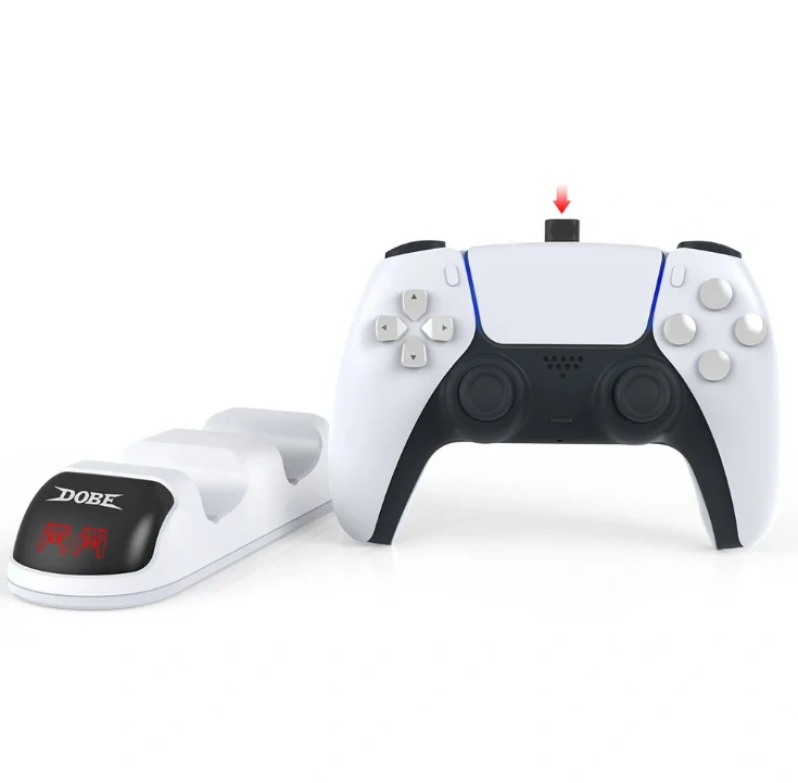 For PlayStation 5 Controller LED Charger Dock Stand Gamepad Charging Station For PS5 Accessories
