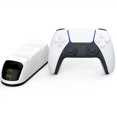 Wireless Game Controller LED Dual Charger Station Stand For PS5 Controller Charging Dock Station