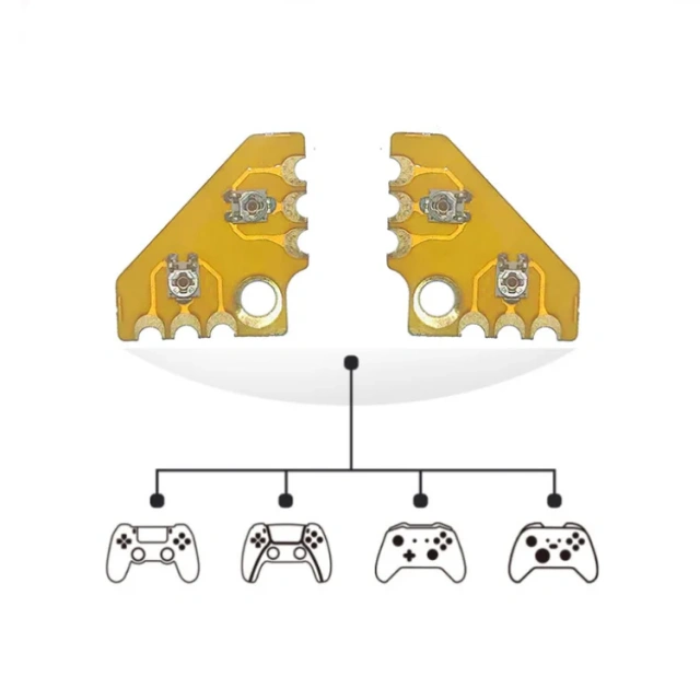 Drift Analog stick Fix Mod For PS5 for PS4 for Xbox One Controller Parts FPC Regulator PCB Analog stick Board