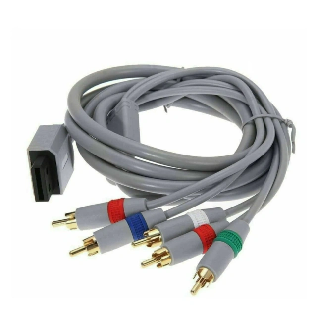 Composite Av Cable Cord For Wii/wii u/ps2/ps3/ps5/xbox 360 Slim Hd Tv Av Rca Component Cable