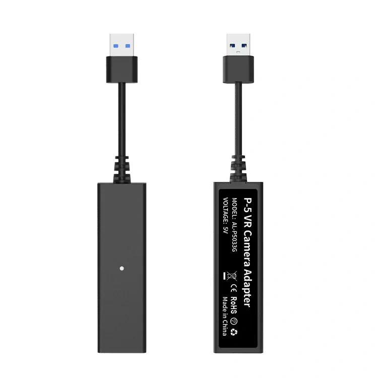 For PS5 VR Converter Cable Male To Female LED Indicator Cable For PS4 To PS5 VR Converter Adapter