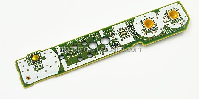 Power Switch Board For Nintendo Home Button Pcb Board For Wii U Gamepad Replacement Set