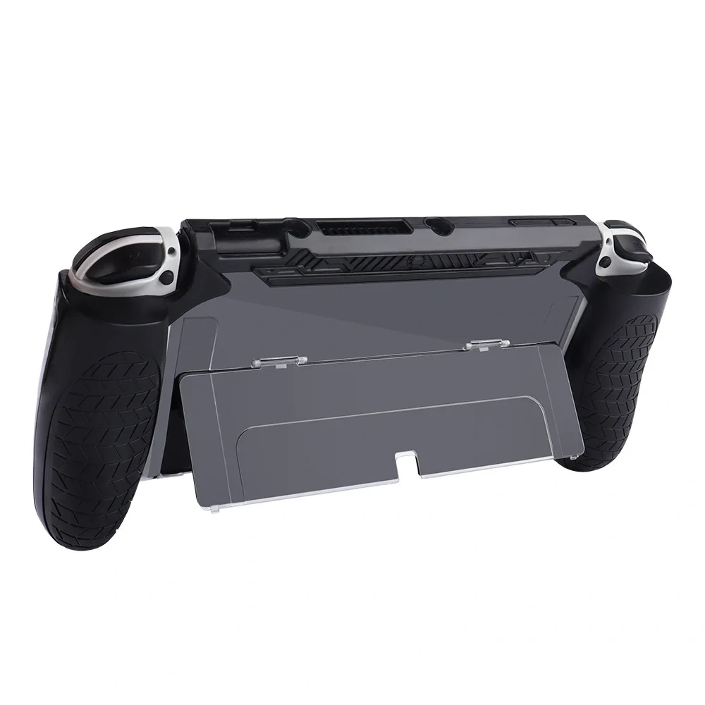 Protective cover Flip tpu+pc shell case skin for nintendo switch oled game console accessories protector case with stand cover