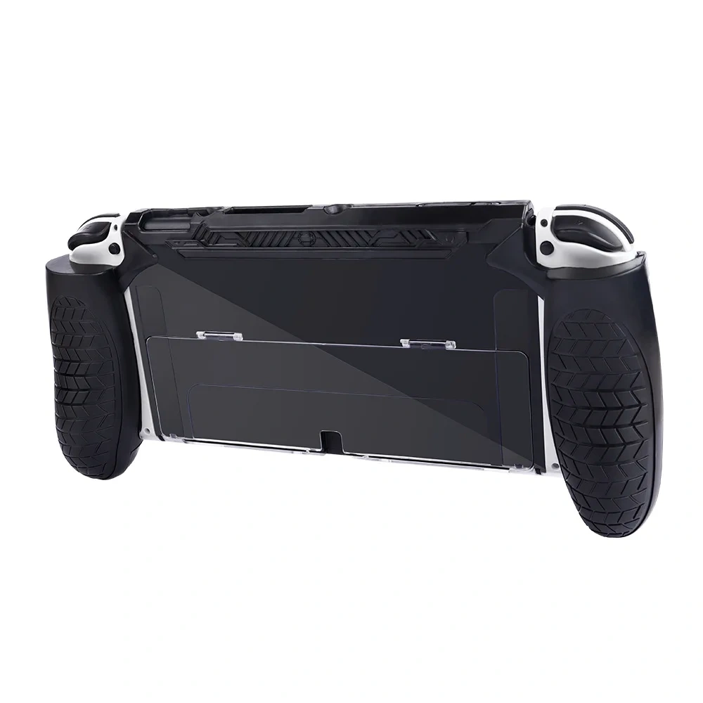 Protective cover Flip tpu+pc shell case skin for nintendo switch oled game console accessories protector case with stand cover