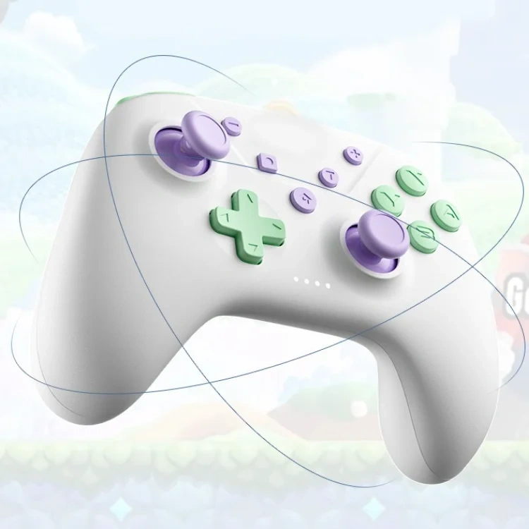 Colorful Switch Pro Hall Joystick Gamepad for Nintendo Switch/Oled/Lite PC Games Vibration Motor Wireless Controller