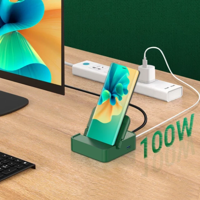 6-in-1 Multifunctional Portable Charger Dock 4K 30Hz for Nintendo Switch HD MI Screen Projection Docking Charging Station