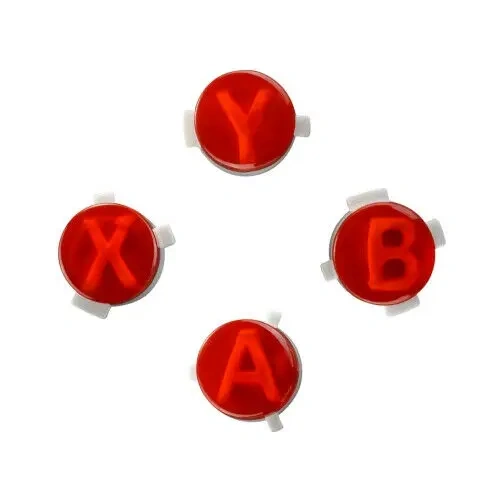 For Xbox One ABXY Buttons Transparent Controller Buttons Replacement Kit (ABXY) For Xbox One Controller