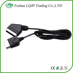 24P Hd Tv Rgb Av Scart Lead Cable For Xbox Original Classic Scart Cable New