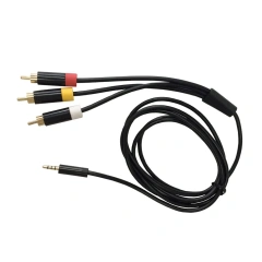 NEW AV Cable A/V Audio Video Cable Cord for XBox 360 E Composite AV Cable RCA Cord