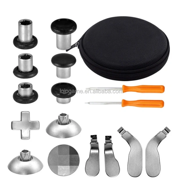 LQJP For Xbox One Elite Joystick Metal Thumbsticks Joystick  Paddle Dpad for PS4 For XBOX One Elite Wireless Controller