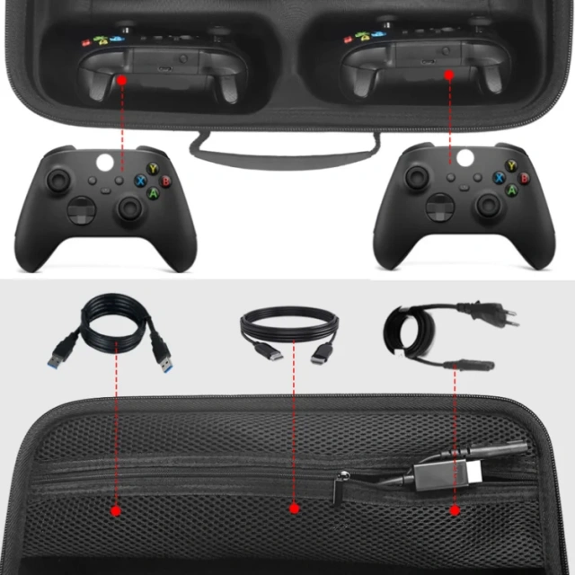 Protective Case Bag Carrying Box for Xbox Series X Travel Case Console Accessories Storage Bag