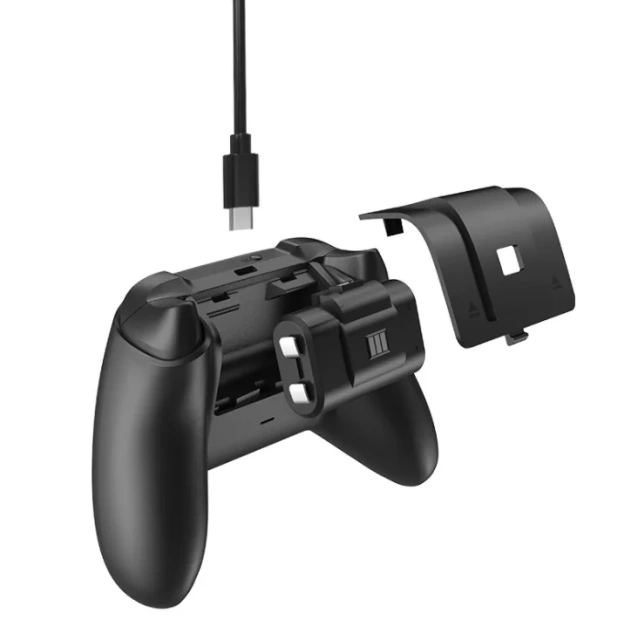 Rechargeable Battery Kit Charging Cable For XBOX Series X S Controller Replacement 2 Batteries Pack Kit Accessories